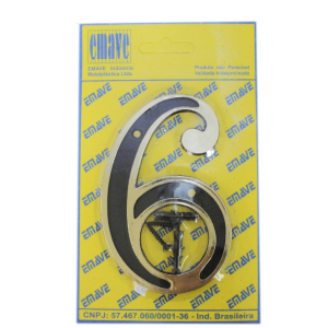 NUMERO ABS EMAVE 6 (EMB 10PÇS)