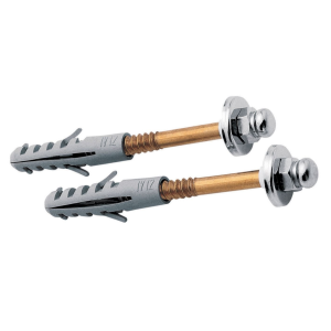 PARAFUSO VASO BUCHA 10 X 75MM LATONADO COMPLETO ALPHA PLB10 (PCT:50UN)