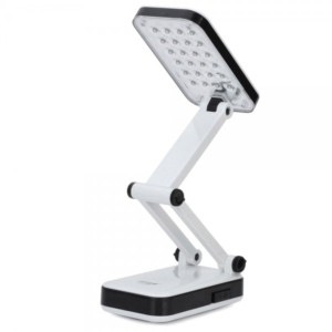 LUMINARIA MESA ARTICULAVEL 24LEDS 1148 RECARREGAVEL