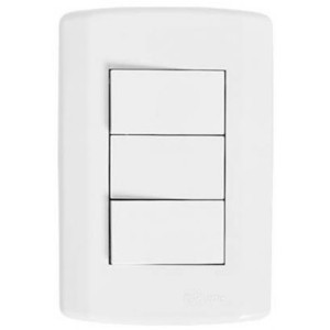 PLUZIE CONJ MODULAR 2 INTERR SIMPLES 7202