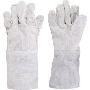 LUVA DE RASPA PROFISSIONAL PUNHO 07 PLASTCOR 01476 (EMB:10 PARES)