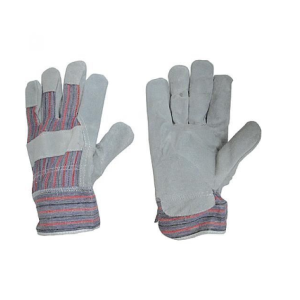 LUVA DE RASPA C/LONA AZUL (EMB:10 PARES)