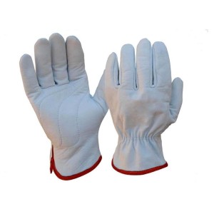 LUVA DE VAQUETA PROFISSIONAL C/ PUNHO (EMB:10 PARES)