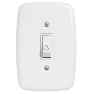 PLUZIE PULSADOR CAMPAINHA C/ PLACA 3209