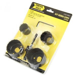 KIT SERRA COPO C/06PÇS ATE 2