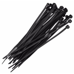 ABRAÇ. NYLON 2,5X100MM PT (100PÇ) FERTAK 1306