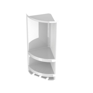 PORTA SHAMPOO BRANCO 67017 VALEPLAST