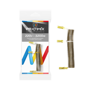 RESISTENCIA TIPO L&C 3T MAXI 5500WX127V PRATIMIX 3T0155