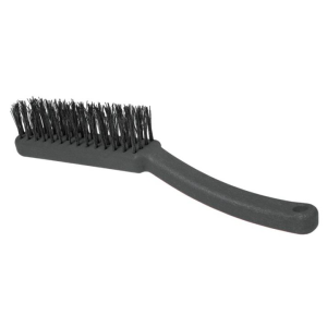 ESCOVA AÇO C/CABO PLASTICO 4 FIL. ROMA 3040 CX 12PÇ