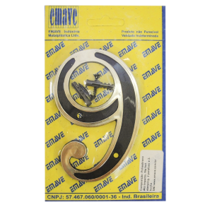 NUMERO ABS EMAVE 9 (EMB 10PÇS)