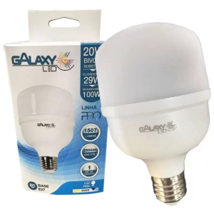 LAMPADA LED 30W/BIV 6500K GALAXY ALTO FATOR