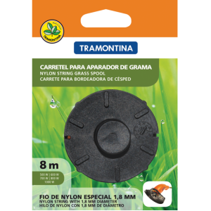 FIO NYLON P/ ROCADEIRA 1,8MM 8M TRAMONTINA 78799463