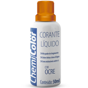 CORANTE CHEMICOLOR LIQUIDO OCRE 50ML (FD:12UN)