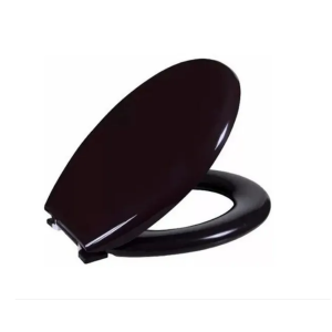 ASSENTO SANITARIO ALMOFADADO FLORENCA PRETO ALUMASA 2505