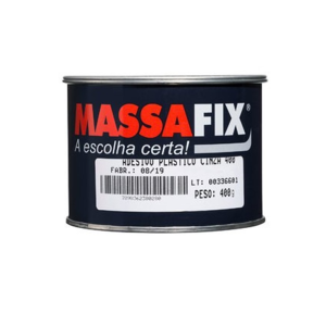 MASSA PLASTICA 400G BRANCA ROYAL