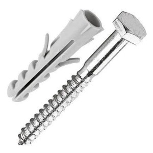 BUCHA COMUM C/PARAFUSO 5,5X50 10MM (PCT:100PÇ)