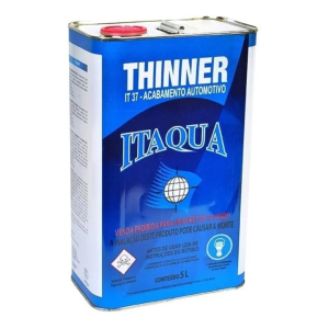 THINNER 37 AUTOMOTIVO 5L ITAQUA (CX: 04 GALÃO)