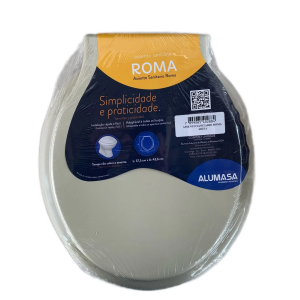 ASSENTO SANITARIO ROMA AREIA ALUMASA 2288 (CX:10UN)