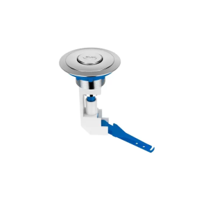 BOTAO ACIONADOR SUPERIOR ABS CROMADO P/ CAIXA ACOPLADA BLUKIT 340213