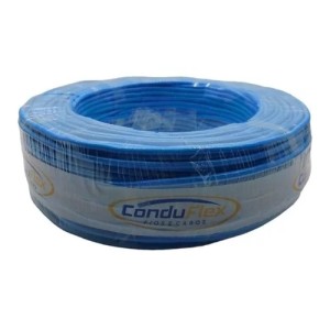 FIO CABO FLEXIVEL 16,0MM 100M TECHFIO AZUL