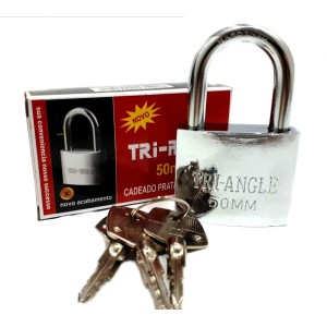 CADEADO 50MM TETRA TRI ANGLE (EMB:06PÇ)