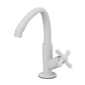 TORNEIRA BICA MOVEL PAREDE COZINHA BRANCA VALEPLAST 47023