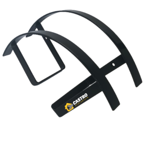 SUPORTE PARA MANGUEIRA MEIA LUA PRETO