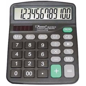 CALCULADORA 12 DIGITOS KK837B KENKO
