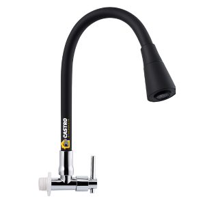 IMPERIO TORNEIRA GOURMET PARA COZINHA BLACK PAREDE TUBO CONE 3388