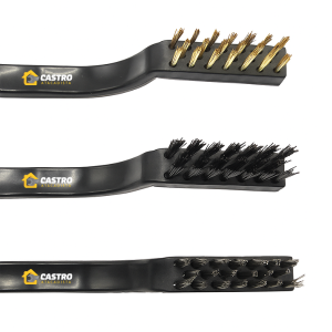 ESCOVA AÇO MANUAL C/03PÇS