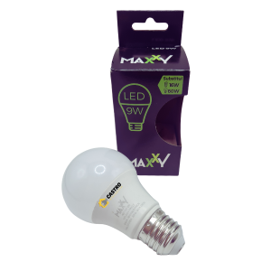 MAXI LAMPADA LED 09W/BIV 6500K EMBAL 10PÇS 395