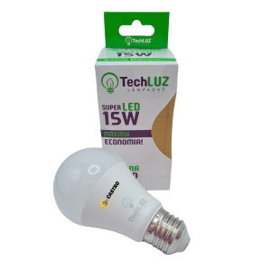 TECH LUZ LAMPADA LED 15W 6500K 10603