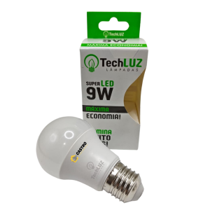 TECH LUZ LAMPADA LED 09W 6500K 10601