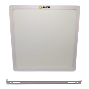 MAXI PLAFON LED SOBR. BC QUADRADO 24W 6500K 310