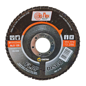 DISCO FLAP 115X22MM GR 120 DISFLEX 09009