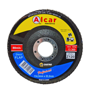 DISCO FLAP 114,3X22,2MM GR120 ALCAR