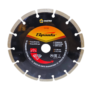 SPARTA DISCO DE CORTE DIAMANTADO SEGMENTADO 7