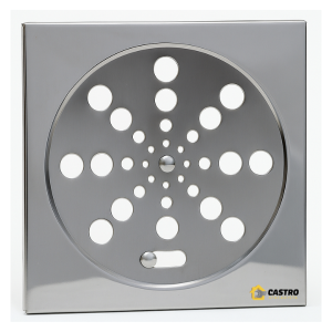 SS METAIS GRELHA INOX C/FECHO QUADRADA 150MM 1004