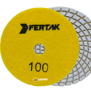 FERTAK DISCO DE LIXA DIAMANTADA ADERENTE GR 100 2963
