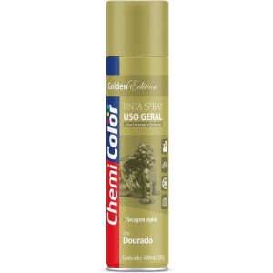 CHEMICOLOR SPRAY TINTA UG DOURADO 400ML 0680094