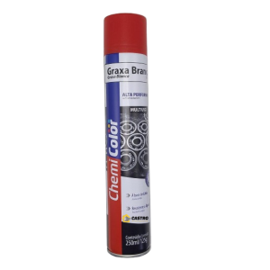 CHEMICOLOR SPRAY GRAXA BRANCA 250 ML 