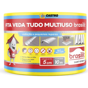 FITA MANTA ALUMINIO 05CM X 10M BARONE 22045