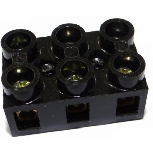 CONECTOR BARRA BAQUELITE 16MM 12 POLOS SINDAL