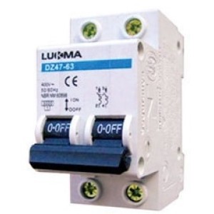 DISJUNTOR DIN BIPOLAR 40A LUKMA