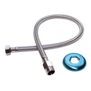 ENGATE FLEXIVEL CROMADO 40CM HIDROFIX 10154