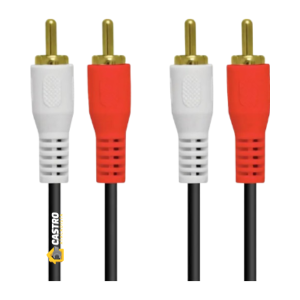 CABO 2+2 RCA AUDIO 1,0M