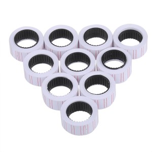 ETIQUETAS TUBO C/600 UN 10 ROLOS