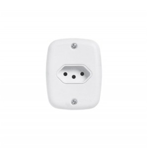 PLUZIE 1 TOMADA 2P+T 20A SOBREPOR (X) 9012